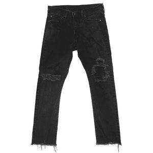 Men’s 510 Levi’s Black Denim Jeans (Custom Cut)